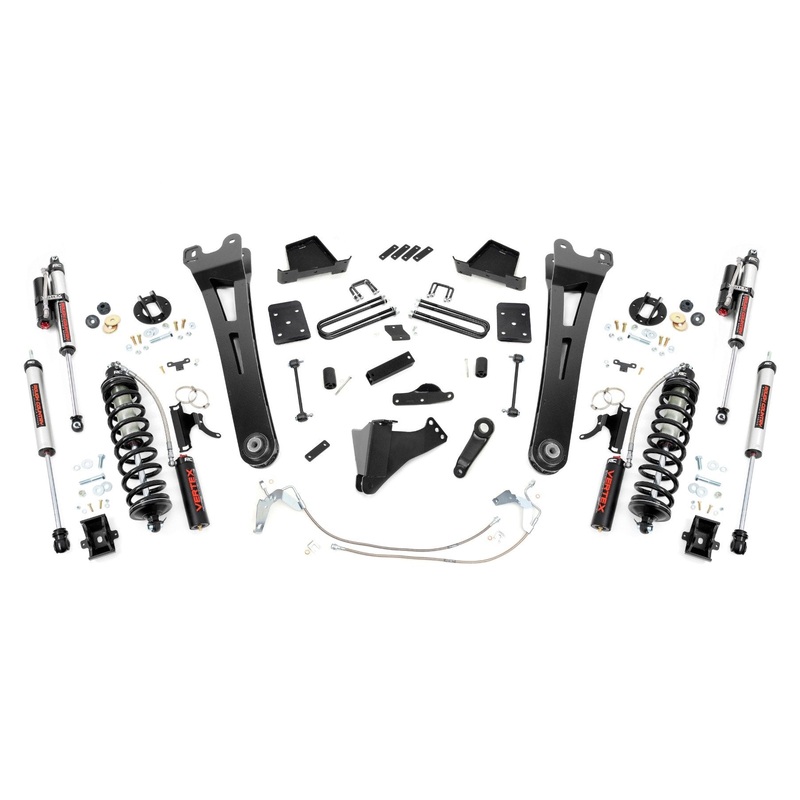 Rough Country 6 Inch Lift Kit Gas Radius Arm C/O Vertex Fits Ford F-350 4WD 2008-2010