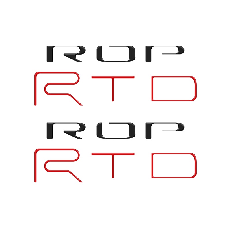 Tufskinz Pro Bed Side Letter Inserts for Tacoma (2022-2023)