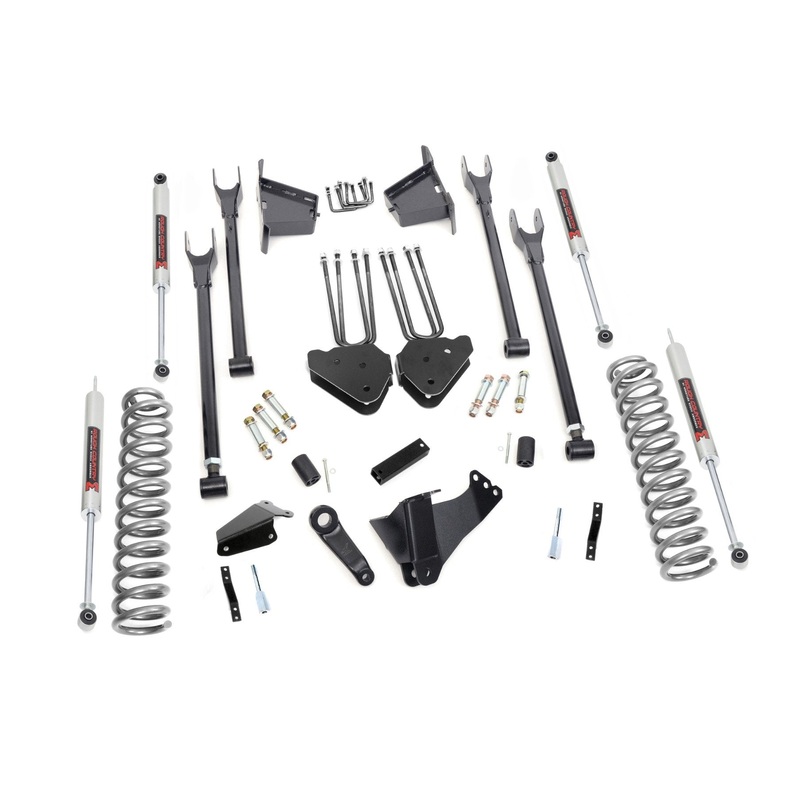 8 Inch Lift Kit | 4 Link | RR Blocks | M1 | Ford F-250/F-350 Super Duty (05-07)