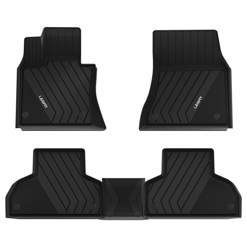 Fit for 2014-2018 BMW X5 Custom Floor Mats TPE Material 1st & 2nd Row Seat