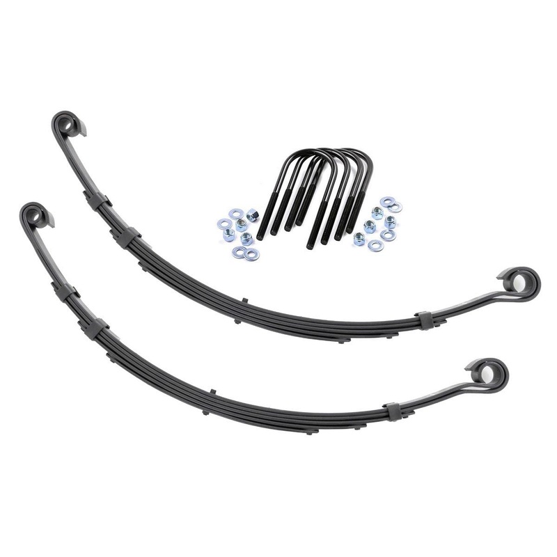 Front Leaf Springs | 4" Lift | Pair | Jeep CJ 5 4WD (1976-1983)