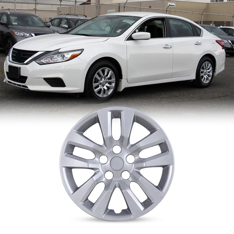 WINJET 16' Hubcaps Wheel Rims Cover for 2013-2018 Nissan Altima Sedan (1pc) - Sliver
