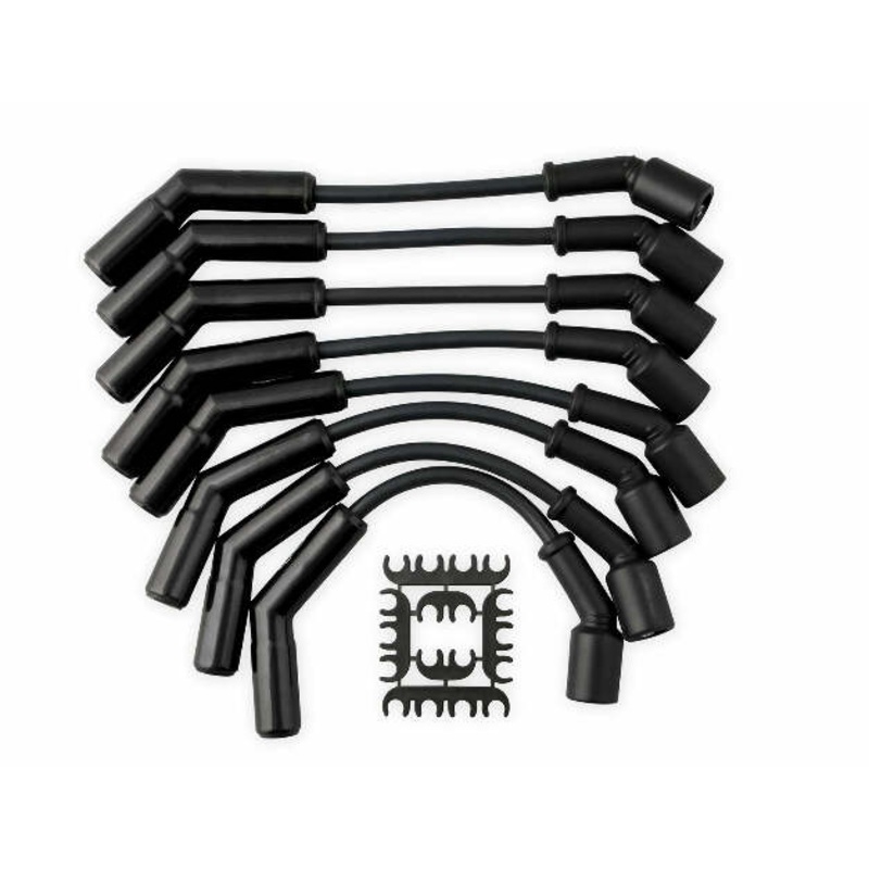 ACCEL 9070CK Extreme 9000 Black Ceramic Boot Spark Plug Wire Set