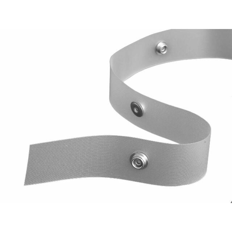 RV Designer A114, Window Covering Hardware, Snap Tape Compatible with Drapes 72 Inch , Gray