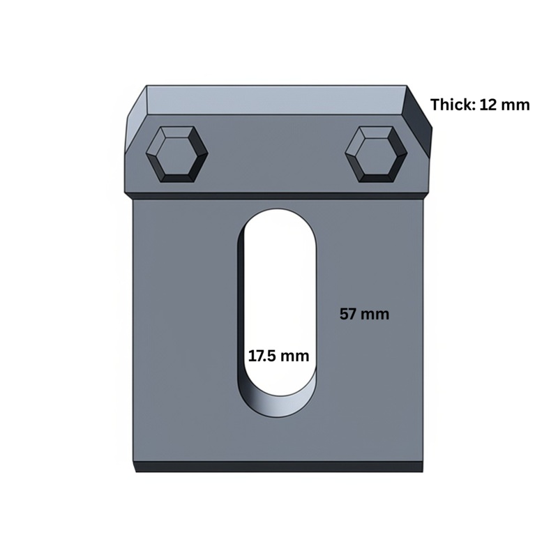 Square Closure - Large 22mm - Tough