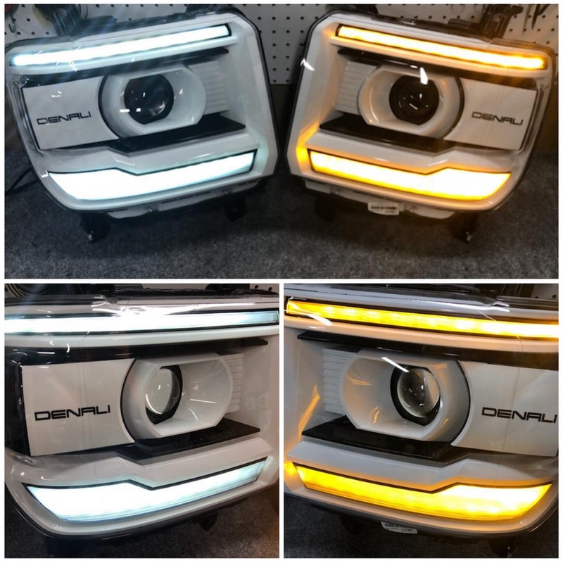 2014-2019 GMC Sierra Denali 2500/3500 HD OEM Custom Headlights