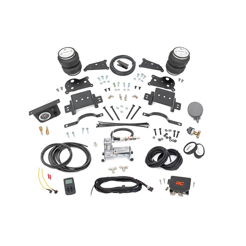 Air Spring Kit w/compressor | Wireless Controller | 4 Inch Lift Kit | Ram 2500 (14-22)