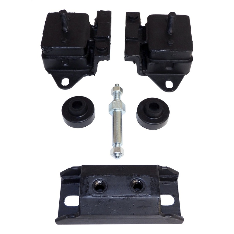 Crown Automotive 8128488K Engine Mount Kit Fits 74-87 CJ5 CJ7 J10 J20 Scrambler