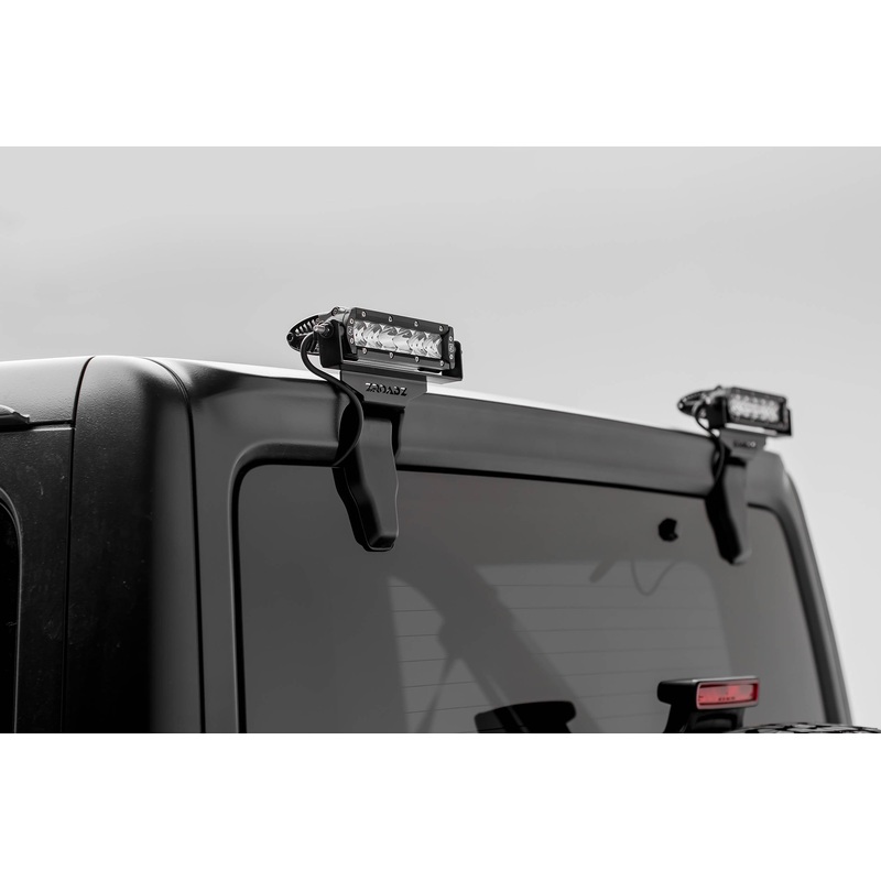 ZROADZ Z394941-KIT Black Stainless Steel Rear Window LED Kit Fits 2018-2023 Jeep Wrangler JL Wrangler JLU