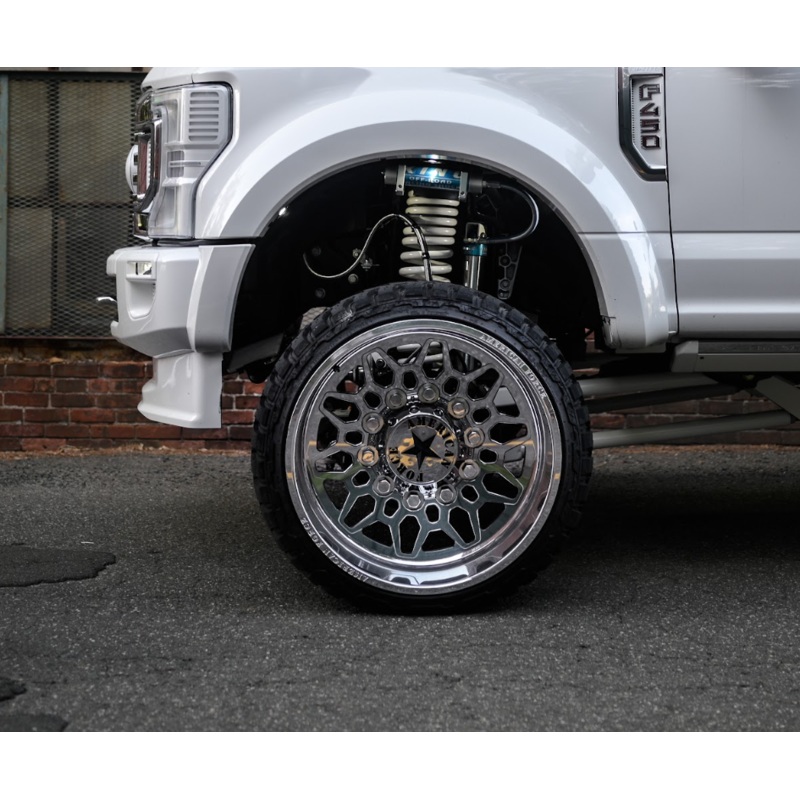 2020 Ford F450 Limited - American Force Orion Dually Wheels Pre-Mounted on Fury M/T Tires