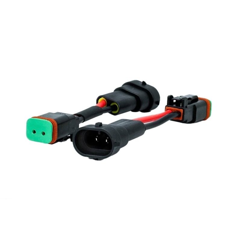 Cali Raised LED Fog Light Pod H10 OEM Adaptor for Tacoma (2005-2011)
