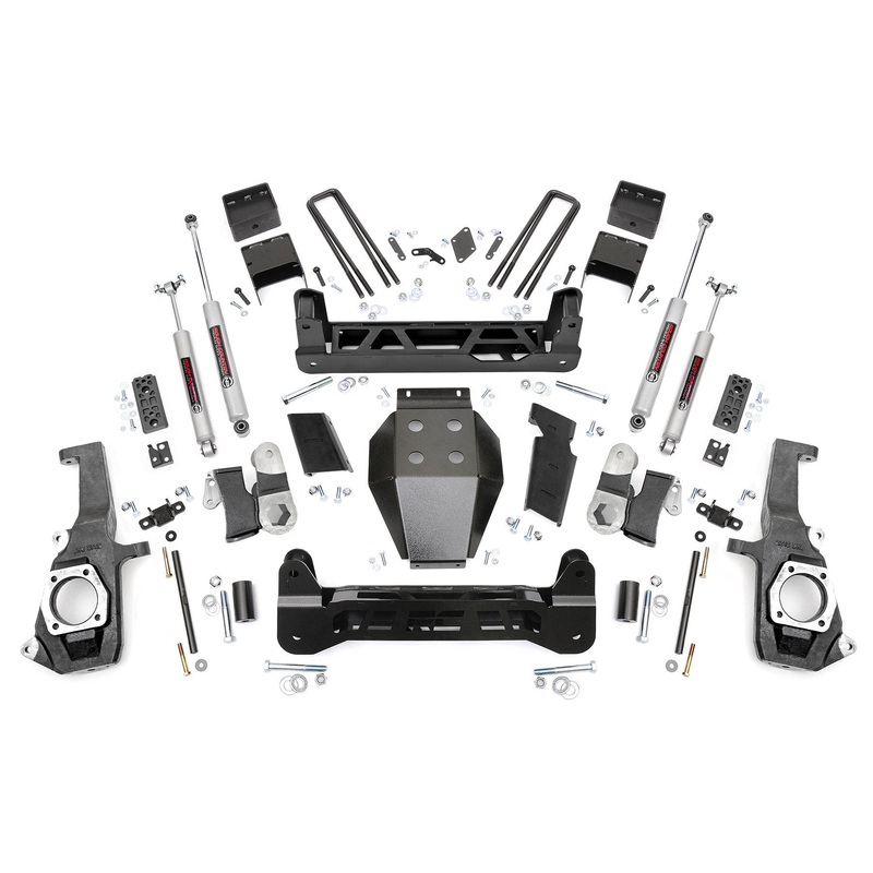 Rough Country 5 Inch Lift Kit NTD Fits Chevrolet/GMC 3500 2/4WD 2011-2019