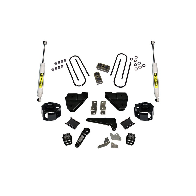 4" Lift Kit - 13-18 Ram 3500 4WD - w/ Front Shock Brackets/SL Rear Shocks K145