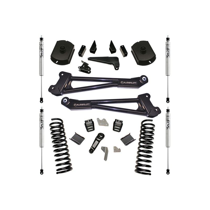 4" Lift Kit w/ FOX Shocks - 14-18 Ram 2500 4WD Diesel w/ Radius Arms K125F