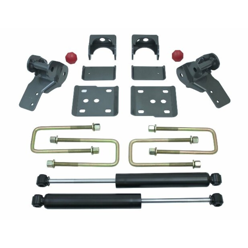 Maxtrac Suspension 203240 Incl, Flip Kit W- Hangers And Rear Maxtrac Shocks
