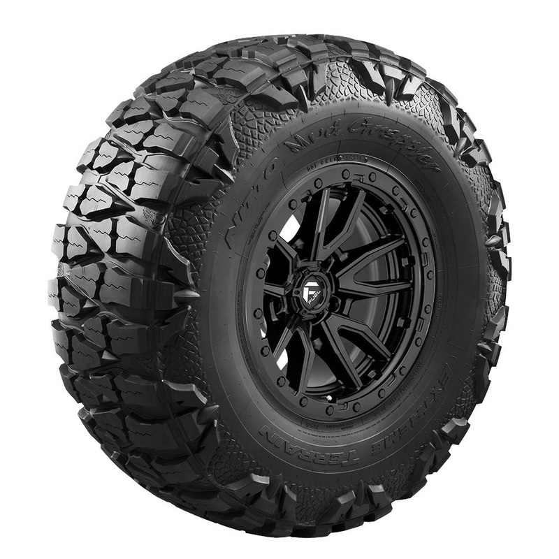 35x12.50R20/10 Nitto Mud Grappler Tires Set of 6