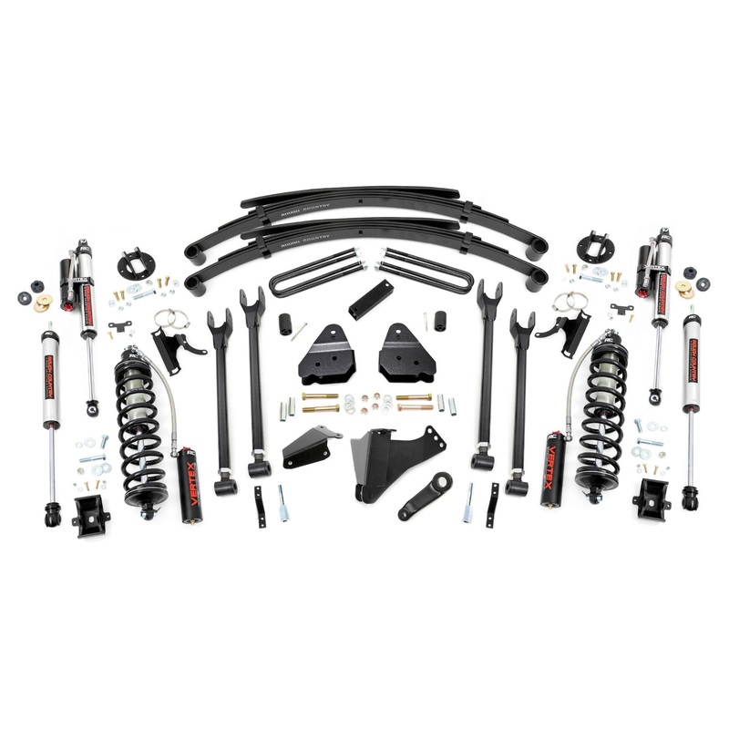 6 Inch Lift Kit | Gas | 4 Link | RR Spring | C/O Vertex | Ford F-250/F-350 Super Duty (05-07)