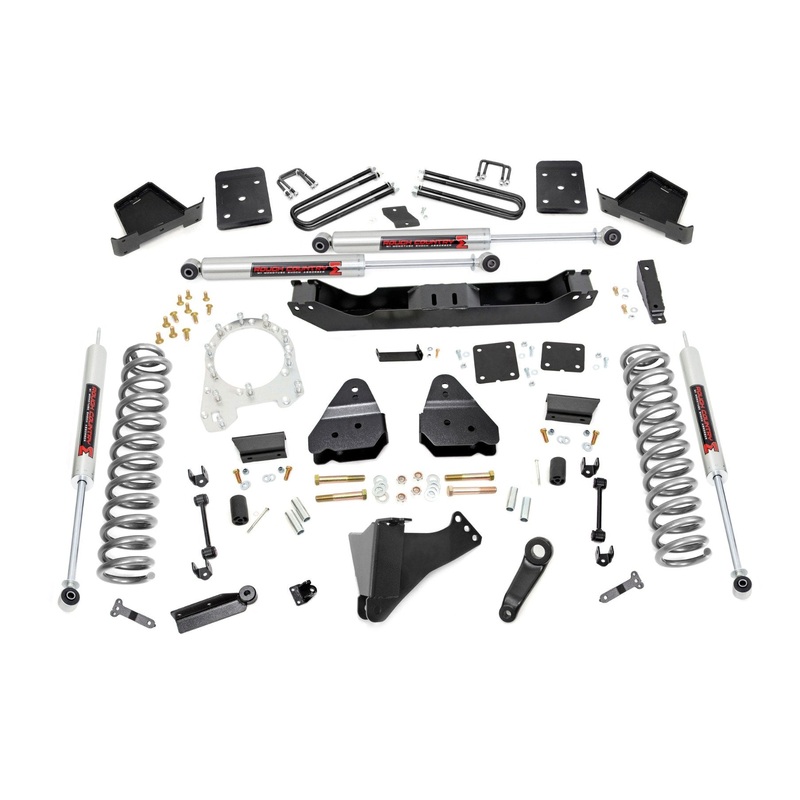 Rough Country 6 Inch Lift Kit No OVLDS M1 Fits Ford F-350 4WD 2017-2022