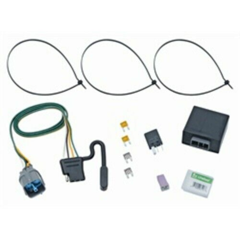 Trailer Connector Kit-Wiring T-one Connector Draw-Tite Compatible with Honda Pilot 2009