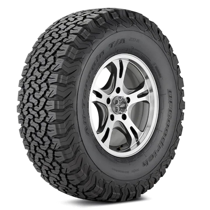 35X12.50R22/10 117R BFGoodrich All-Terrain TA KO2 RBL Tires Set of 6
