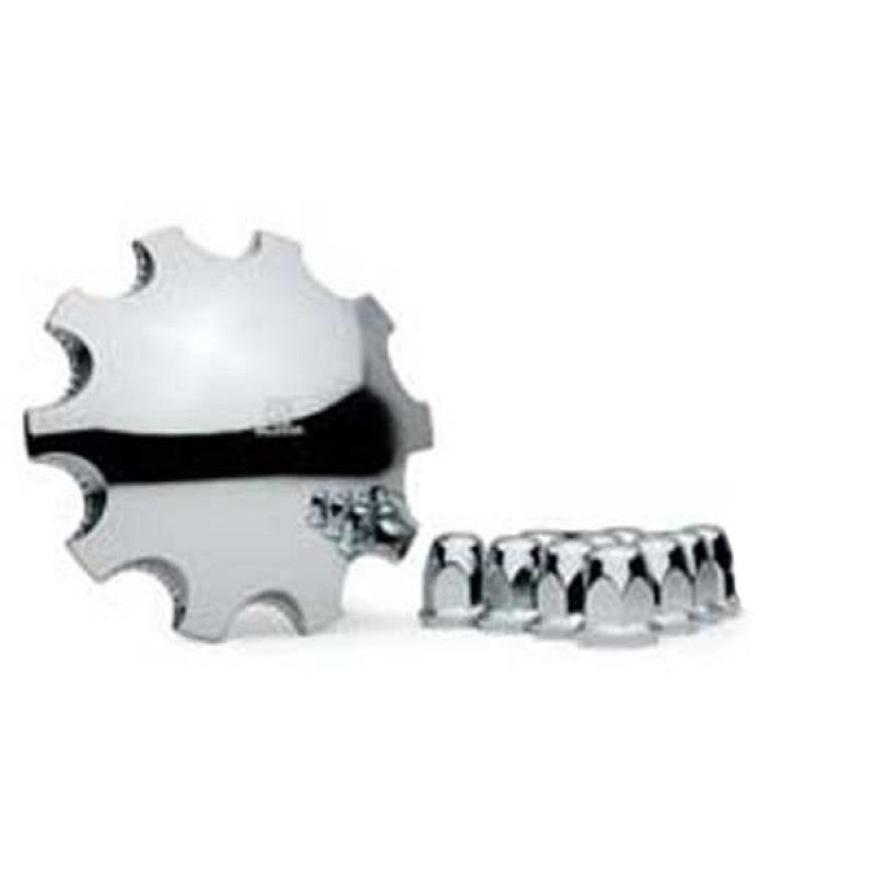 Alcoa Front 10 Hole Hub Pilot Front Cover Kit Direct Screw On for 33mm Lug Nuts