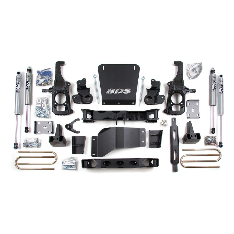BDS Suspension 6.5" Suspension Lift Kit 2011-2019 Chevrolet/GMC 2500/3500 196H