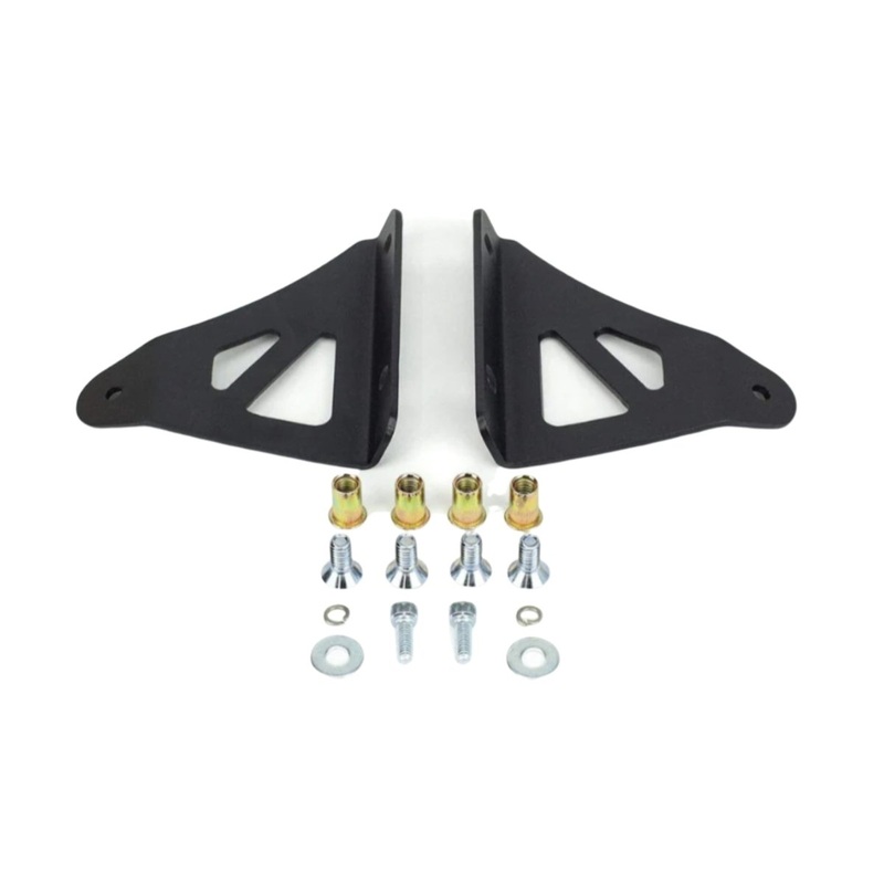 Cali Raised 52" Curved LED Light Bar Roof Mounting Brackets for Tacoma (2005-2023)