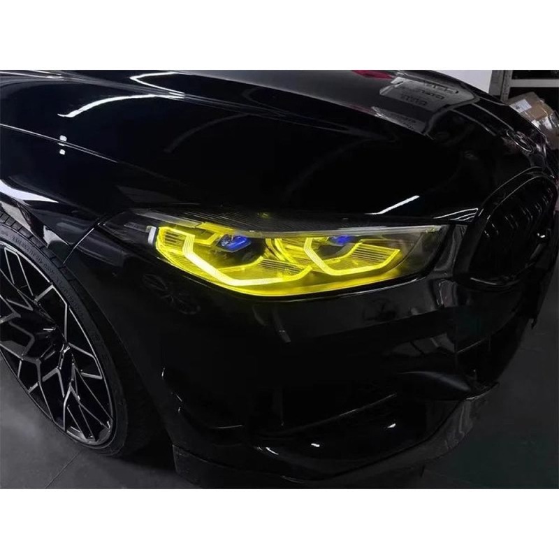 2019+ BMW M8/8-Series CSL Style Headlights Yellow DRL Modules | F91/F92/F93/G14/G15/G16