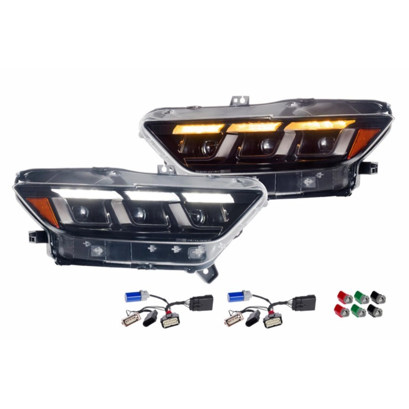 2020-2022 Ford Mustang GT500 Morimoto XB LED Headlights (Gen II)