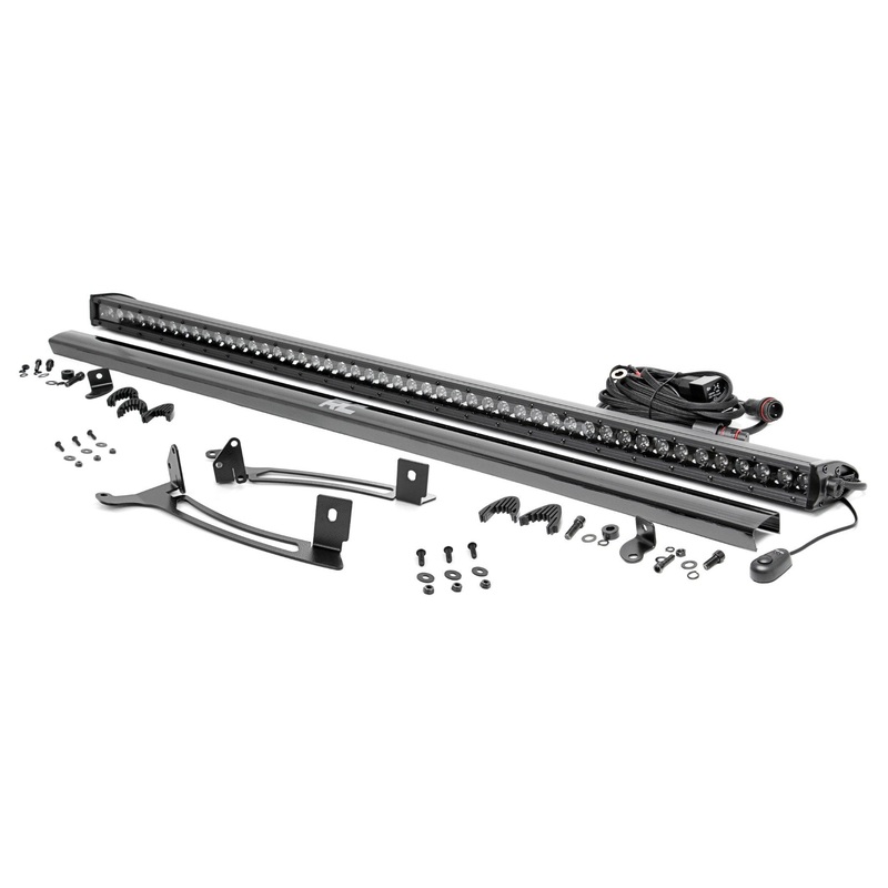 50" Single Row Light Mount | Front | Black Series | Polaris XPEDITION ADV 5