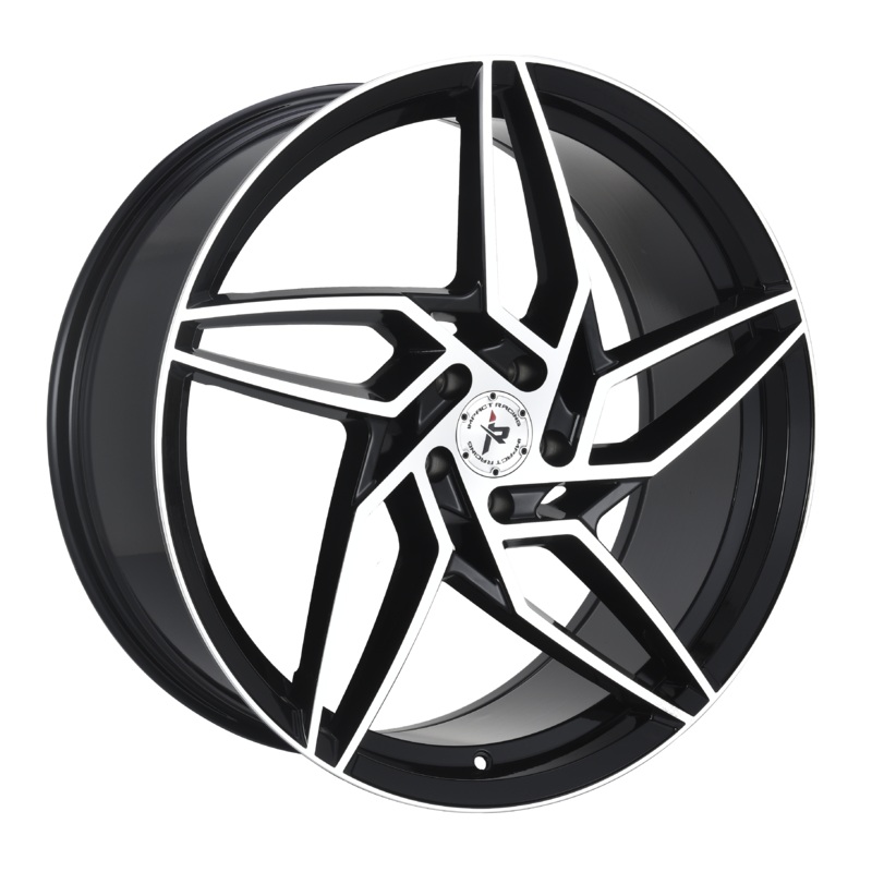 Impact Racing 20X8.5 Wheel |5X108 PCD |35mm Offset |73.1mm CB Gloss Black Machined Face Rims