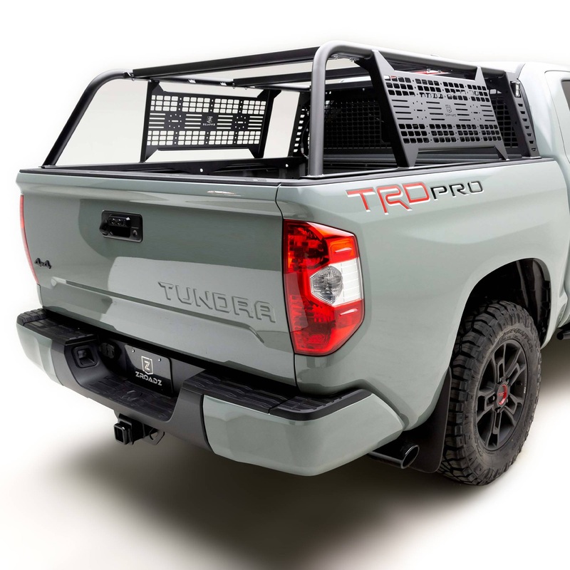 ZROADZ Z859661 Black Mild Steel MOLLE Overland Rack Fits 2014-2021 Toyota Tundra