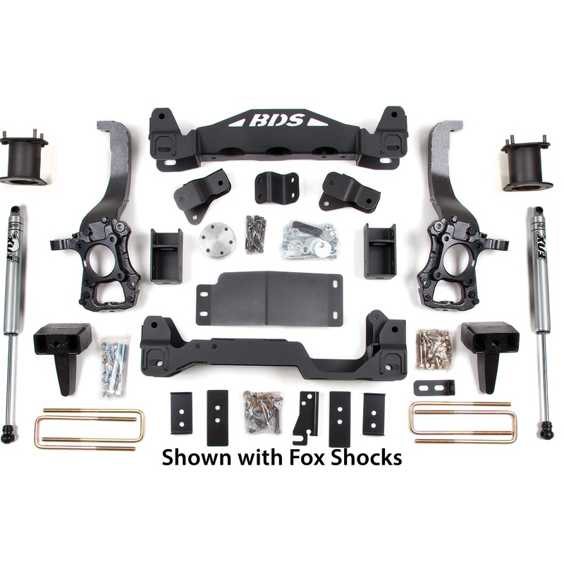 BDS Suspension 6" Suspension Lift Kit 2014 Ford F-150 1503H