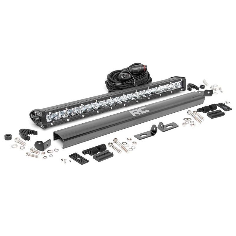 LED Light Kit | Bumper Mount | 20" Chrome Single Row | Ford Ranger (19-23)