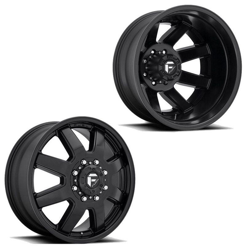 20x8.25 D436 Fuel Maverick 05-UP FORD 19-UP DODGE DUALLY Wheels 8x200 Set of 6 (Fits UP to 12.50 tire)