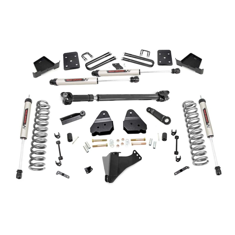 6 Inch Lift Kit | Diesel | No OVLD | FR D/S | V2 | Ford F-250/F-350 Super Duty (17-22)