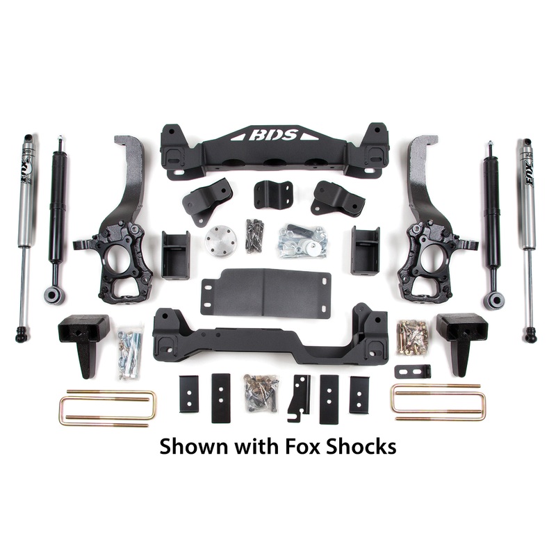 BDS Suspension 6" Suspension Lift Kit 2009-2013 Ford F150 4WD 573H