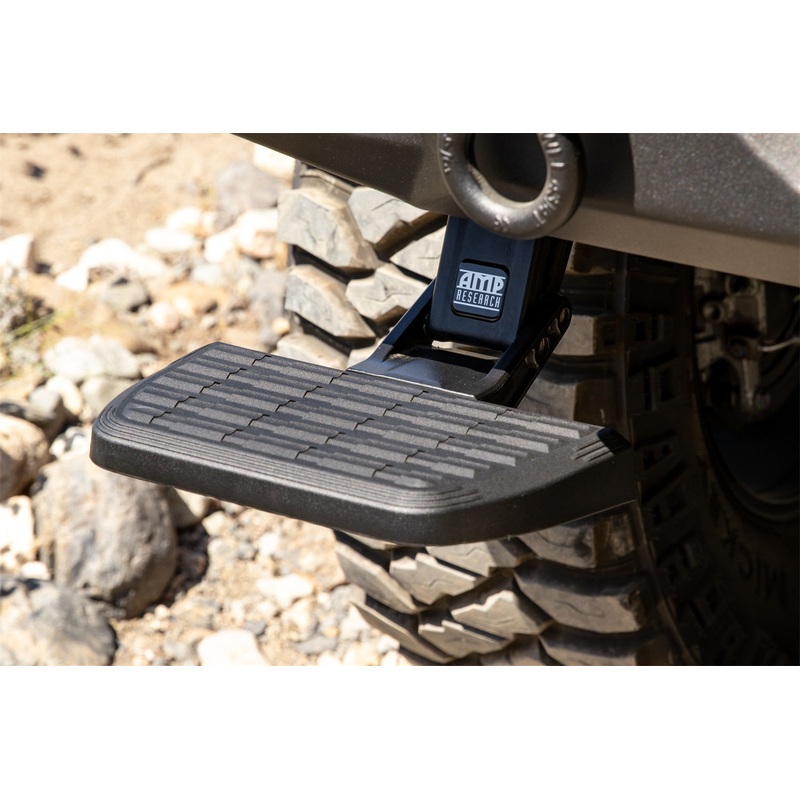 Bedstep Flp Dwn Bmpr Stp 118 Wrangler JL works w/some factory/aftermarket bmprs 75321-01A