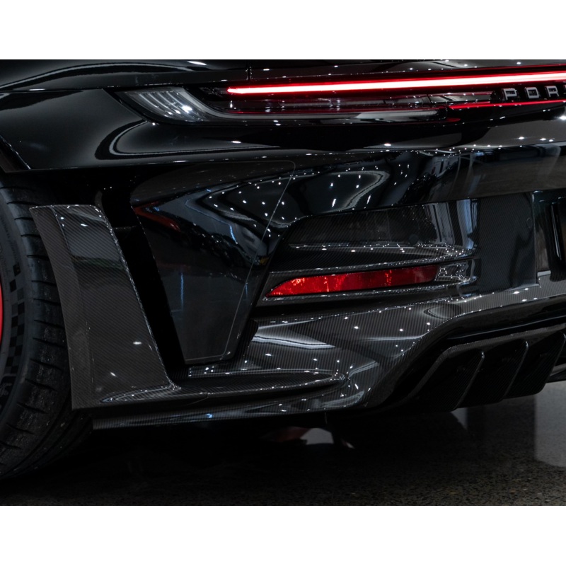 Porsche 992 GT3 RS-Diffuser with Uprights