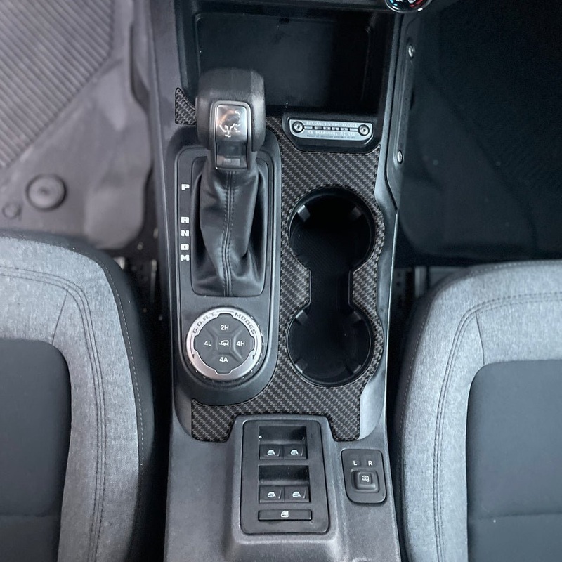 Tufskinz Transmission Center Console Accent Trim for Ford Bronco (2021-2024)