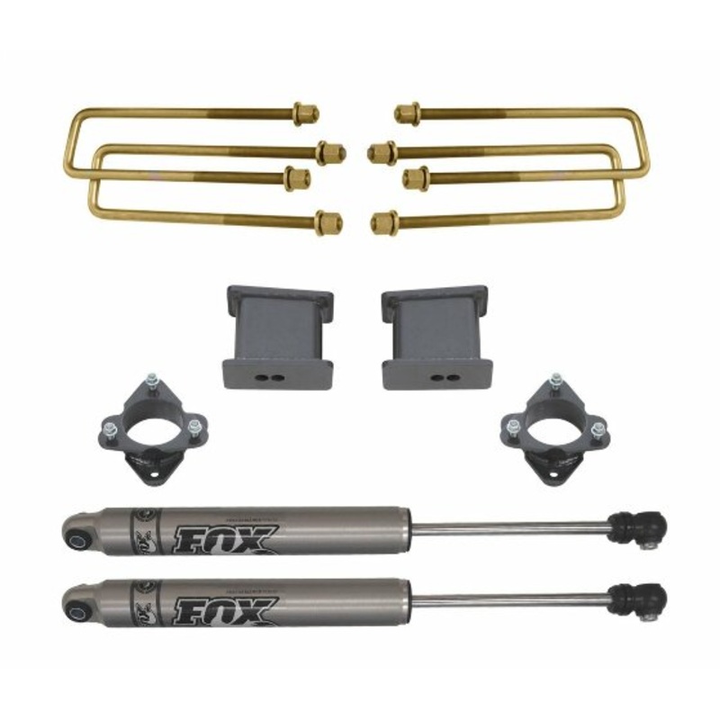 4"LIFT BLKS U-BOLTS FOX REAR SHOCKS