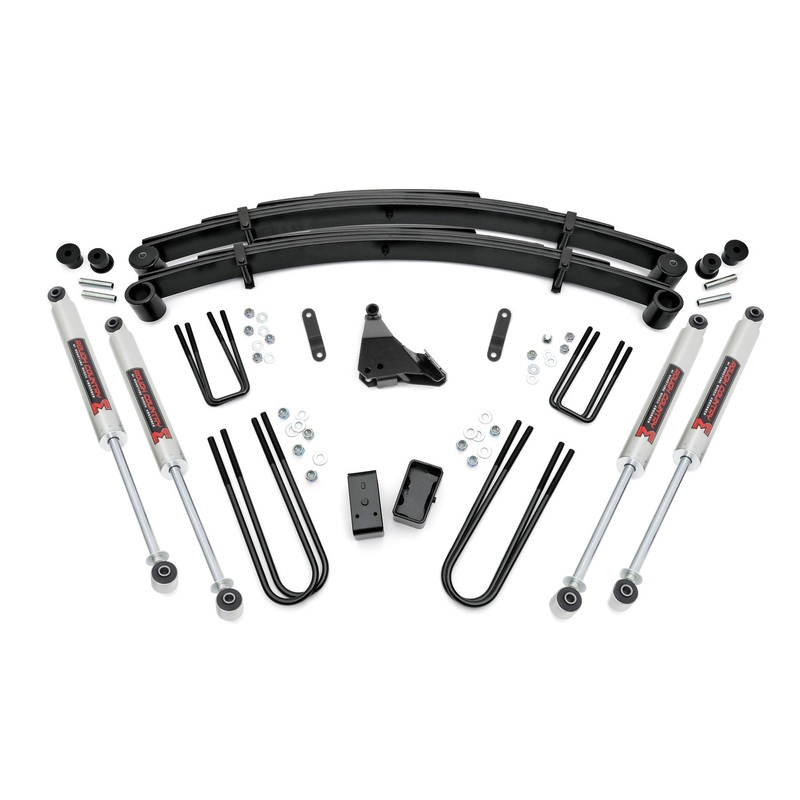 4 Inch Lift Kit | Rear Blocks | M1 | Ford F-250/F-350 Super Duty 4WD (99-04)