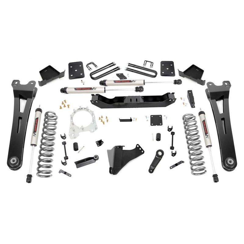 6 Inch Lift Kit | R/A | No OVLD | V2 Shocks | Ford F-250/F-350 Super Duty (17-22)