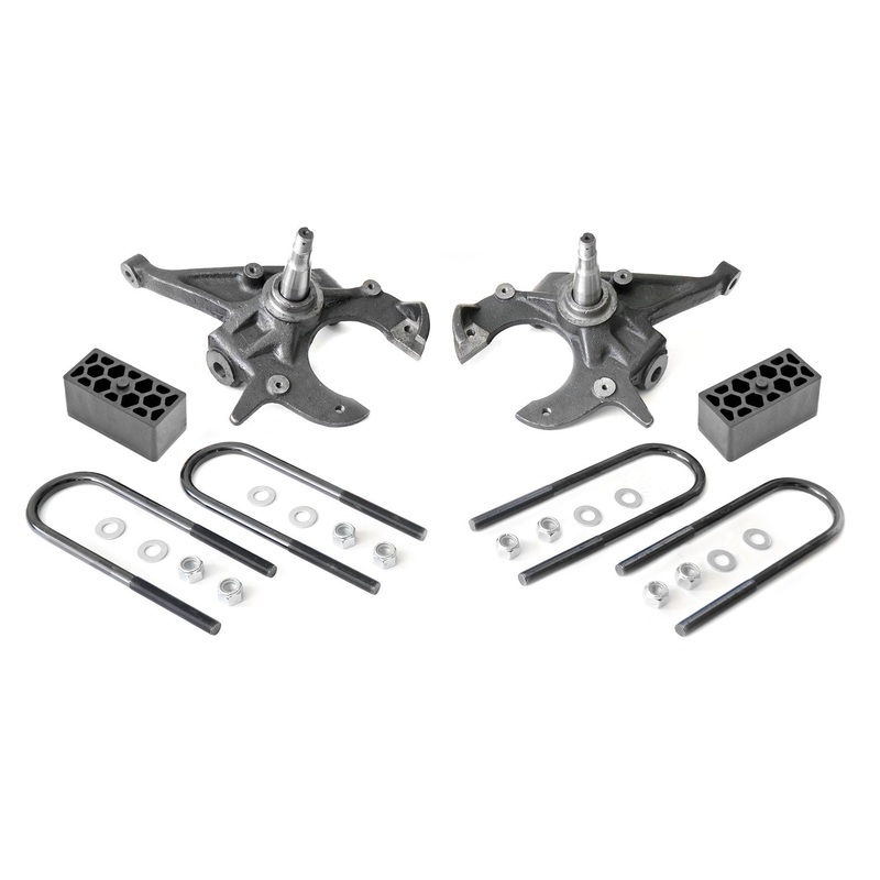 Lowering Kit | 2 Inch FR | 2.5 Inch RR | Chevy/GMC Blazer/S10 Truck/S15 Jimmy (82-03)