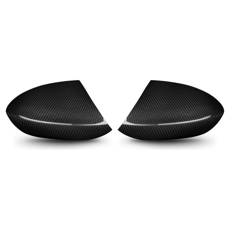 2007-2013 BMW M3 Dry Carbon Fiber Mirror Caps | E90/E92/E93