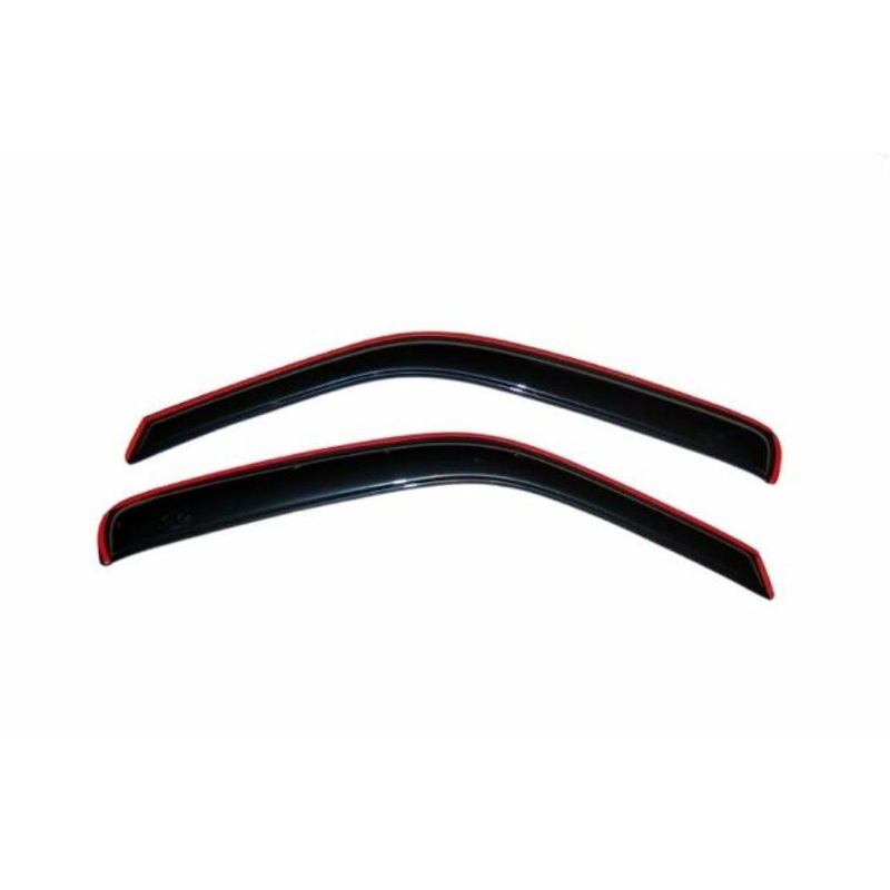 Auto Ventshade [AVS] In-Channel Rain Guards Compatible with -  Chevy Express/GMC Savana 1500; - Express & Savana 2500,3500; 09-20/4500+ | Window Vent Visors, 2 pcs. - Smoke | 192455 2024