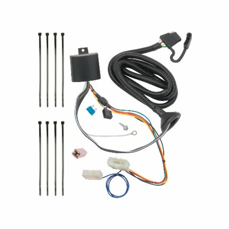 Tekonsha T-One T-Connector Harness, 4-Way Flat, Compatible with Select Honda Pilot
