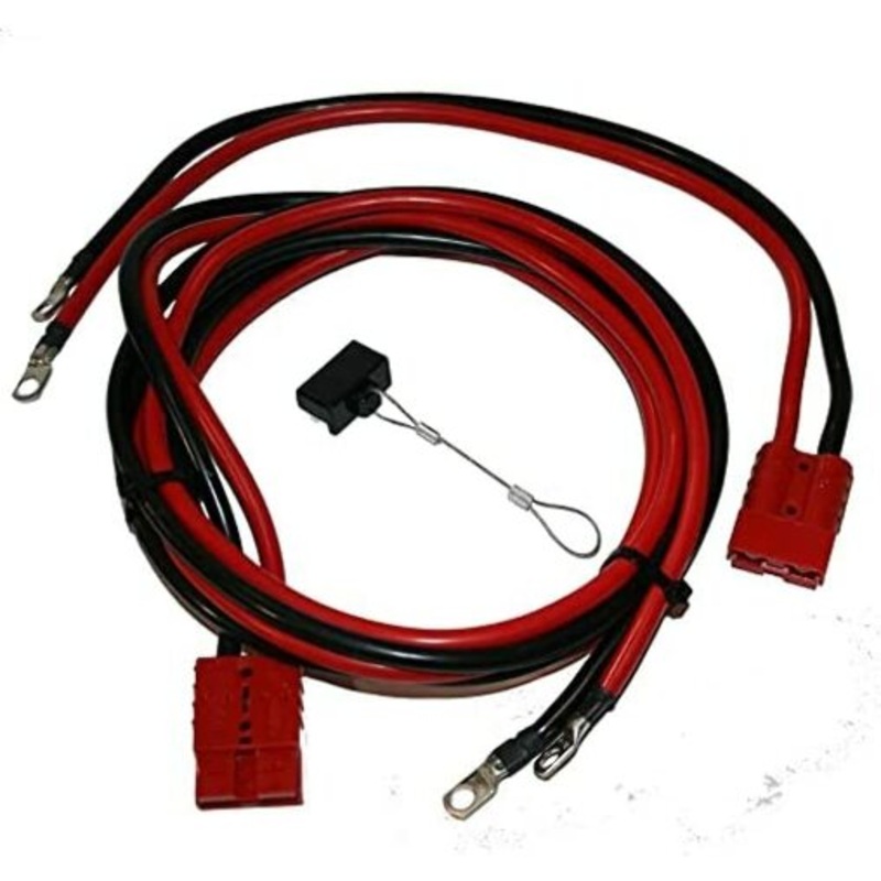 Bulldog Winch 20307- ATV/UTV Winch Wiring Kit 120 Plus 20 Inch 6 Gauge W/Quick Connect