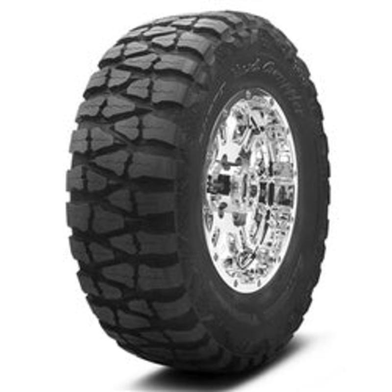 33x12.50R17/10 Nitto Mud Grappler Tires Set of 6