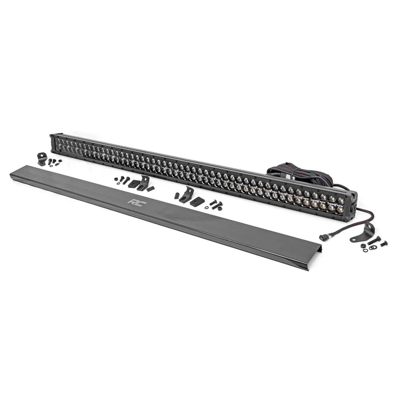 50 Inch Black Series LED Light Bar | Dual Row | Amber DRL